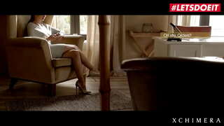 XCHIMERA - Lauren Crist - Sexy çeke Teen Përpiqet të Përafërta seksuale Me Një të Pjekur dhe me Përvojë Njeri