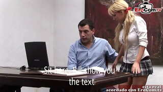 Spanyol amba susu milf jancok ing karya